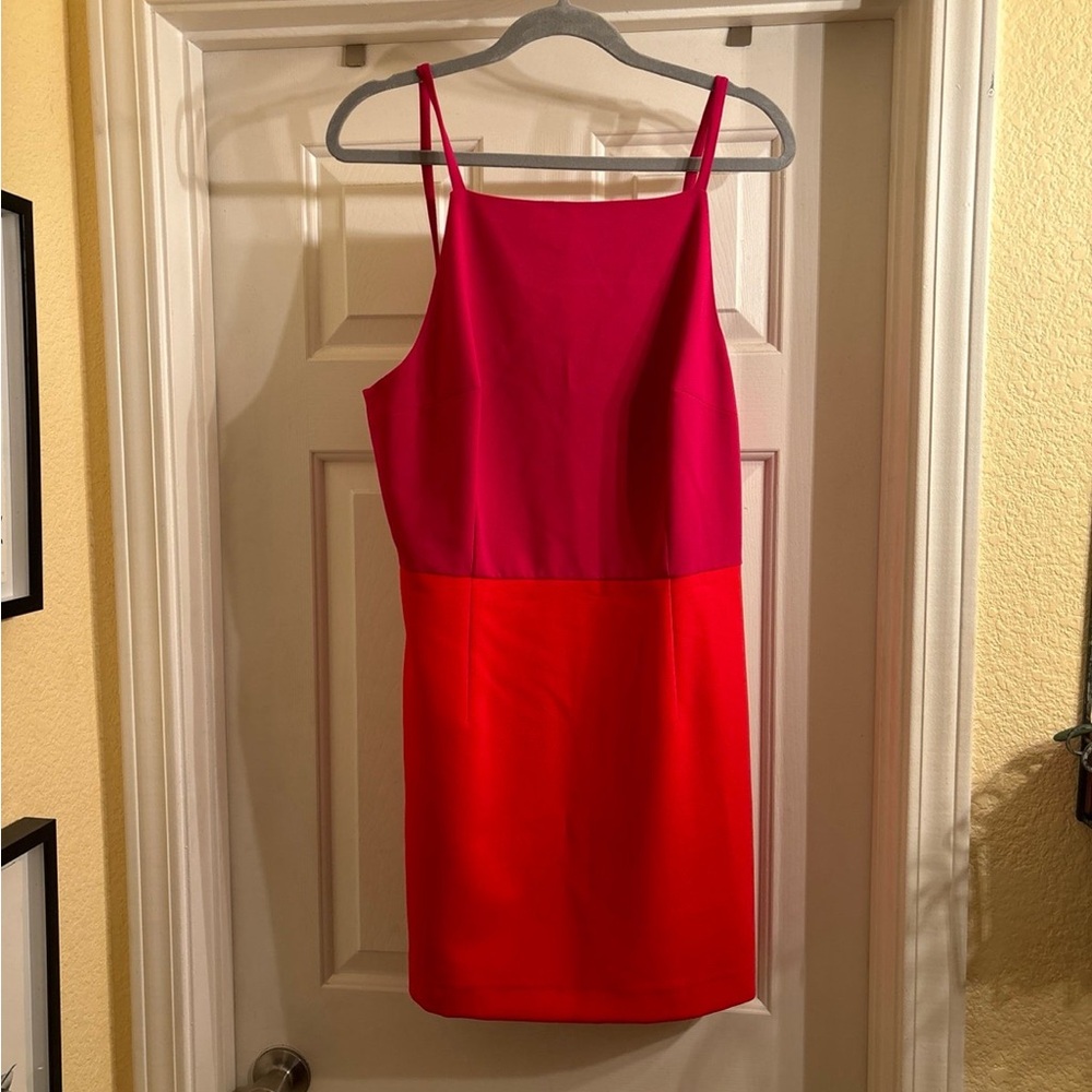 Color block dress